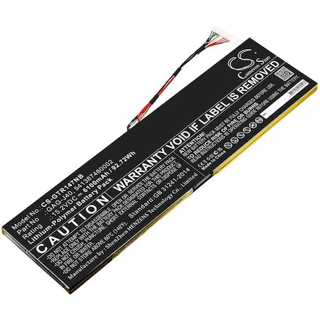 Bsc Preferred Aorus 17 YA Gaming Laptop and Notebook Replacement Battery CS-GTR147NB.1